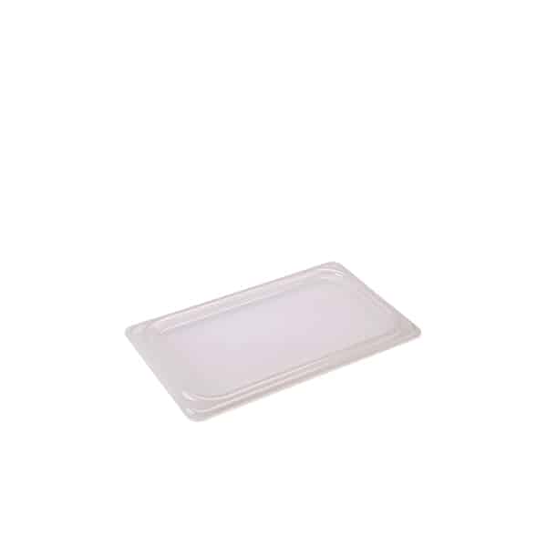 1/4 Polypropylene GN Lid Clear - Pack of 6 1 1/4 Polypropylene GN Lid Clear - Pack of 6