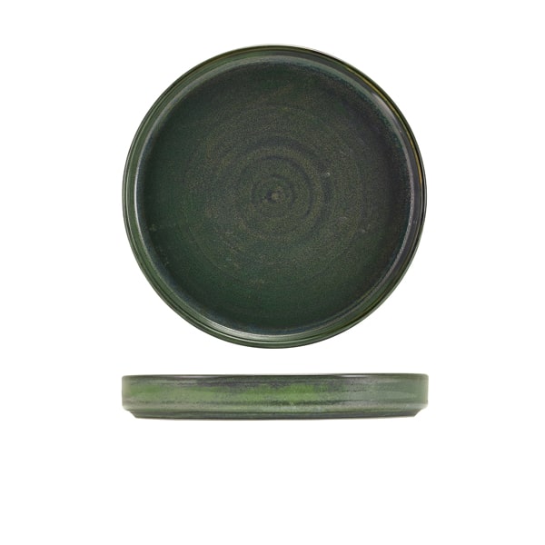 Terra Porcelain Aqua Green Presentation Plate 20.5cm - Pack of 6