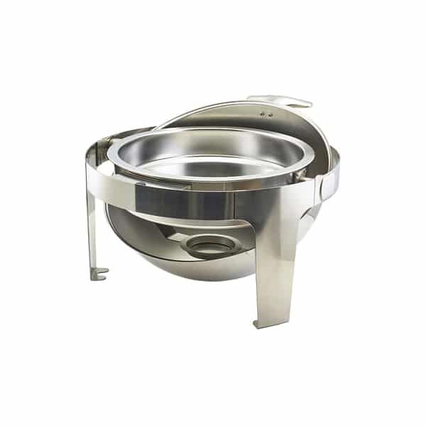 Round Deluxe Roll Top Chafer 6L