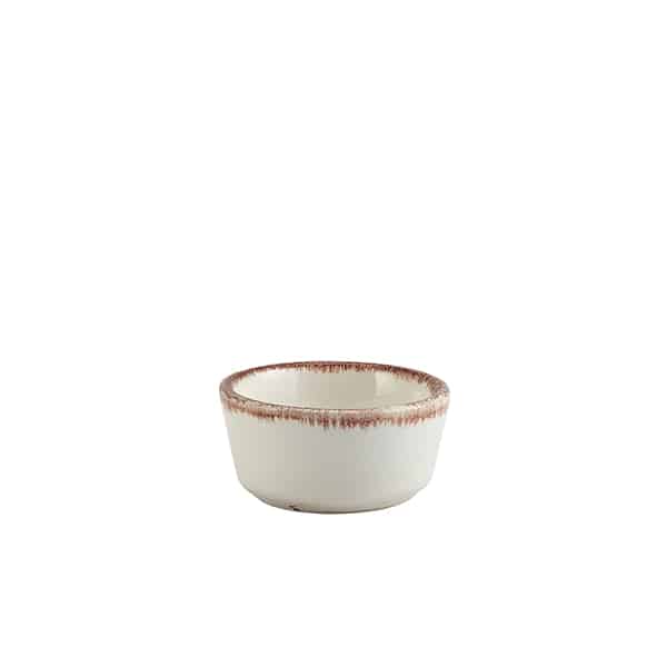 Terra Stoneware Sereno Brown Ramekin 4.5cl/ 1.5oz - Pack of 12