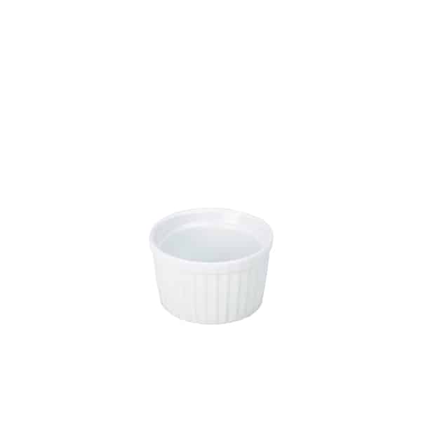 8cm Stacking Ramekin - White - Pack of 12