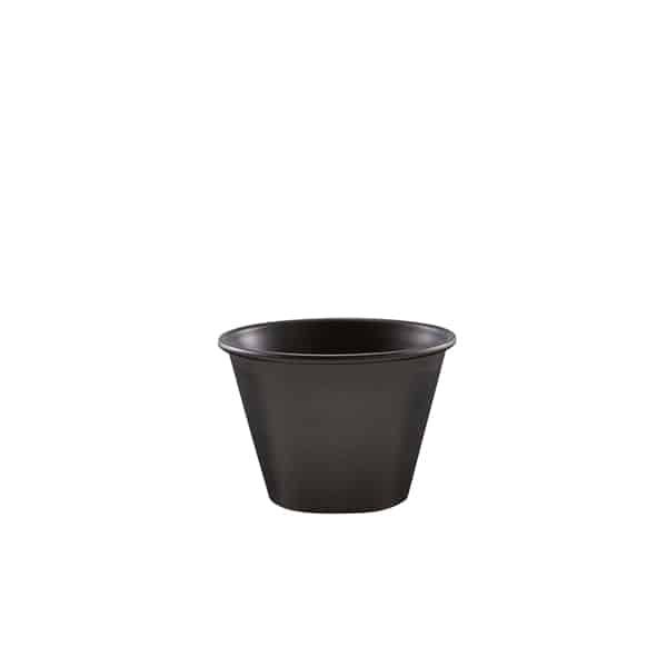 GenWare Metallic Black Ramekin 71ml/ 2.5oz - Pack of 24