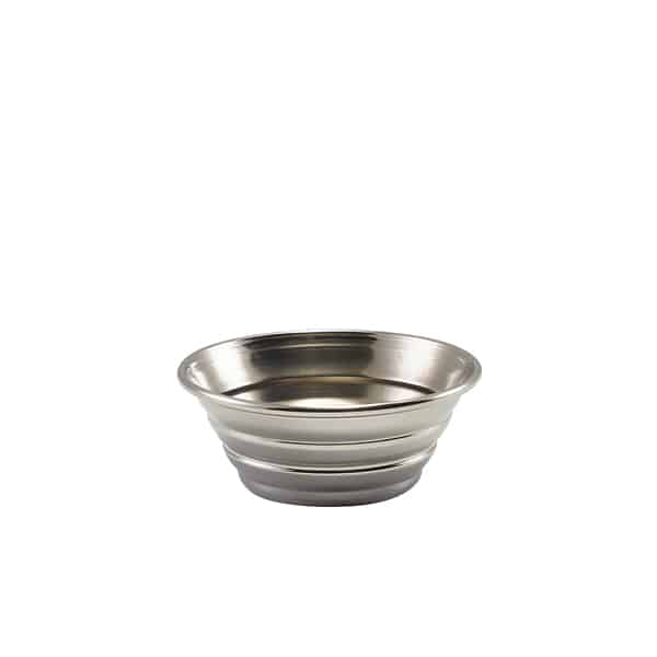GenWare Stainless Steel Ribbed Ramekin 43ml/ 1.5oz - Pack of 24