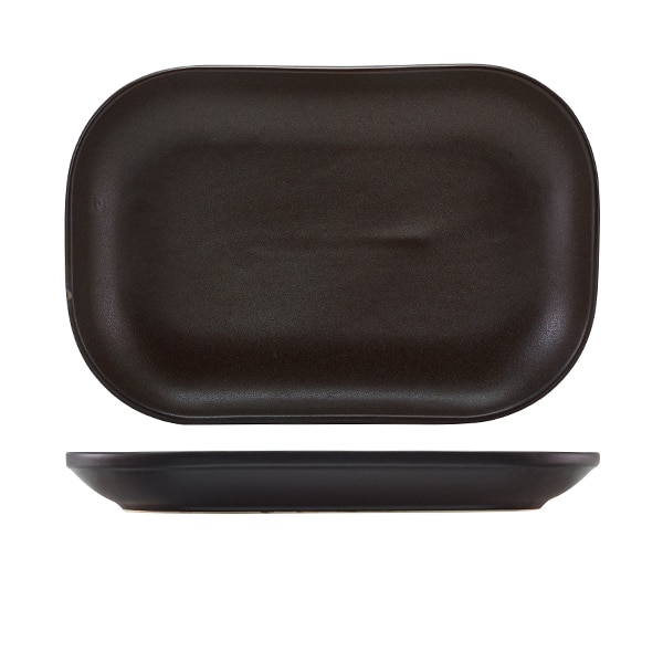 Terra Stoneware Antigo Rectangular Plate 29 x 19.5cm - Pack of 6