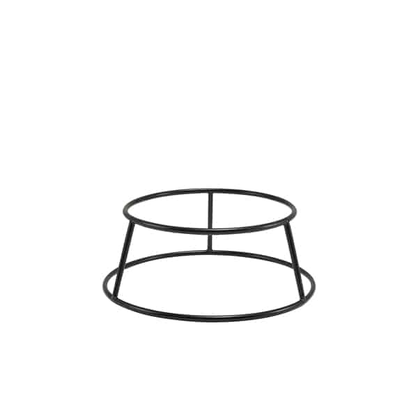 GenWare Black Anti-Slip Round Buffet Riser 10cm