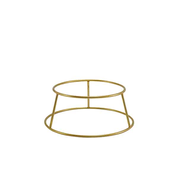 GenWare Gold Anti-Slip Round Buffet Riser 10cm