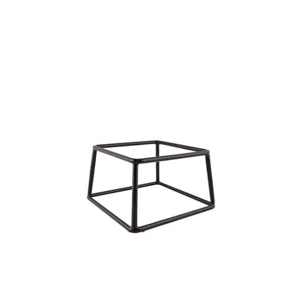 Genware Black Anti-Slip Buffet Riser 18 x 10cm
