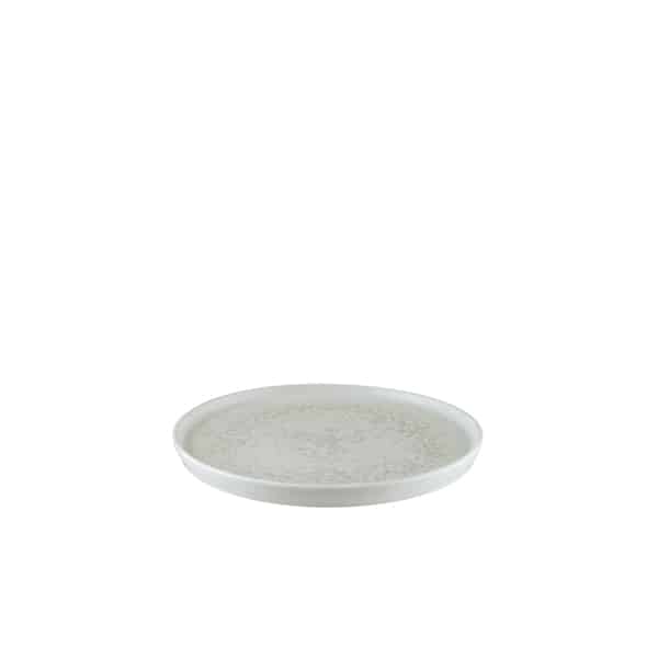 Lunar White Hygge Flat Plate 22cm - Pack of 6