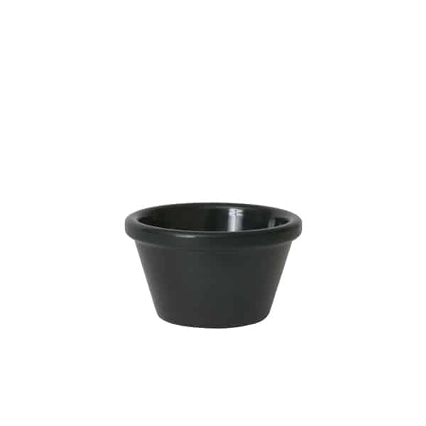 Ramekin 2oz Smooth Black - Pack of 24