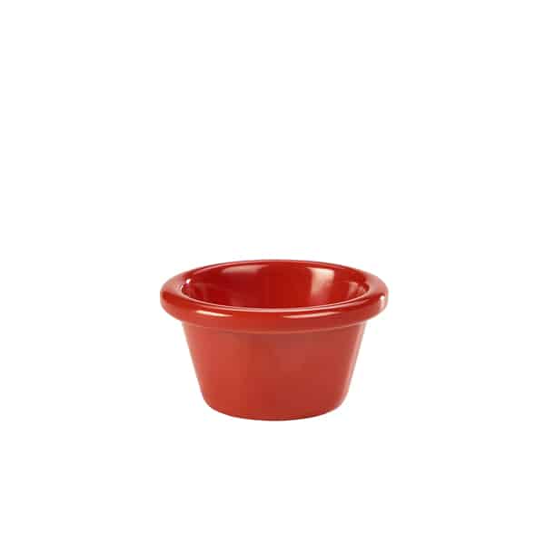 Ramekin 2oz Smooth Red - Pack of 24