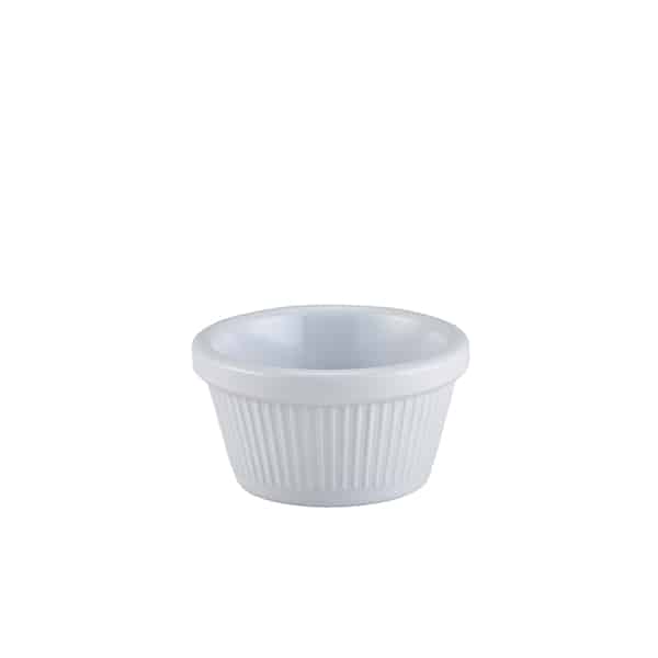 Ramekin 2oz Fluted White - Pack of 24