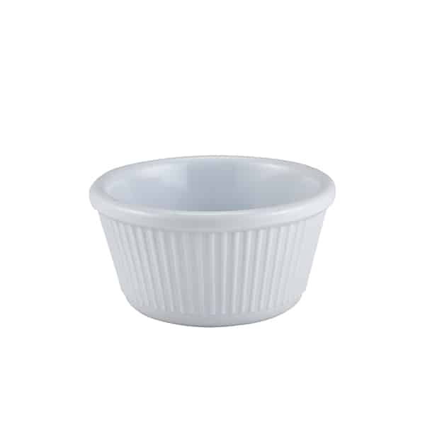 Ramekin 4oz Fluted White - Pack of 24