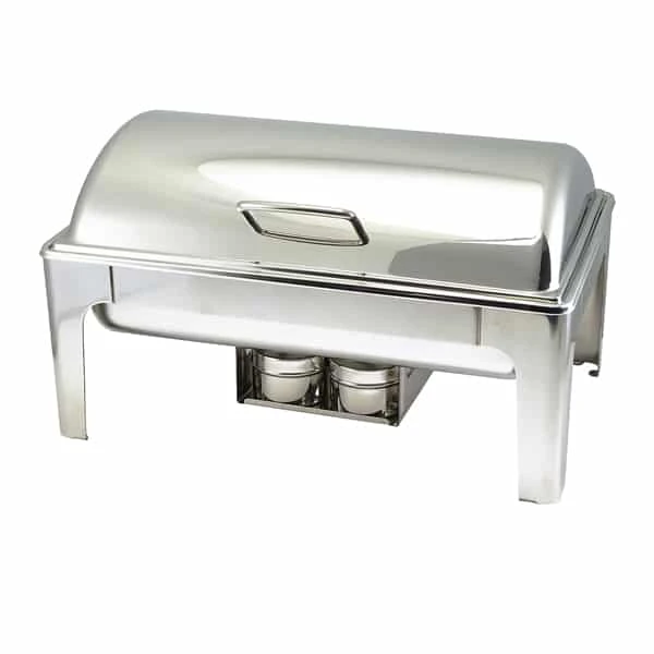 Spring Hinged Chafing Dish GN 1/1 - Pack of 1 1 Spring Hinged Chafing Dish GN 1/1 - Pack of 1
