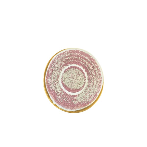 Terra Porcelain Rose Saucer 11.5cm - Pack of 6