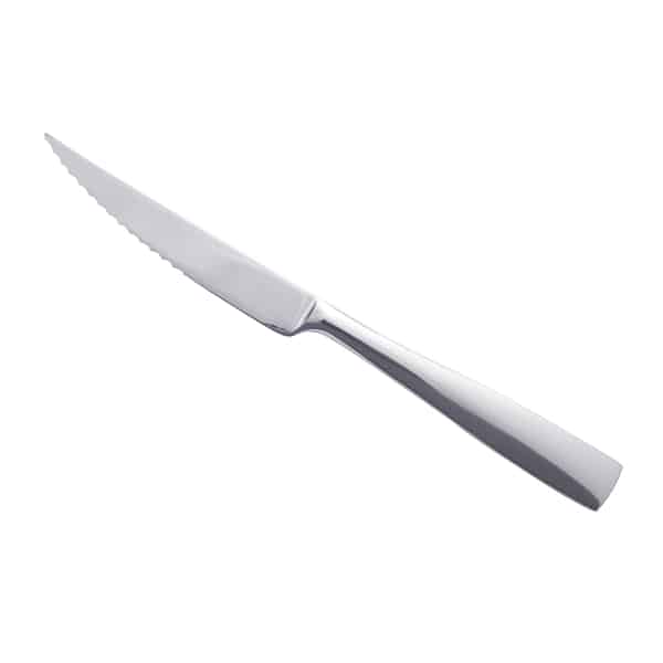 Genware Square Steak Knife 18/0  - Pack of 12