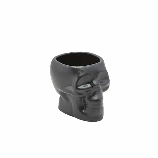 Genware Cast Iron Effect Skull Tiki Mug 40cl/ 14oz - Pack of 6