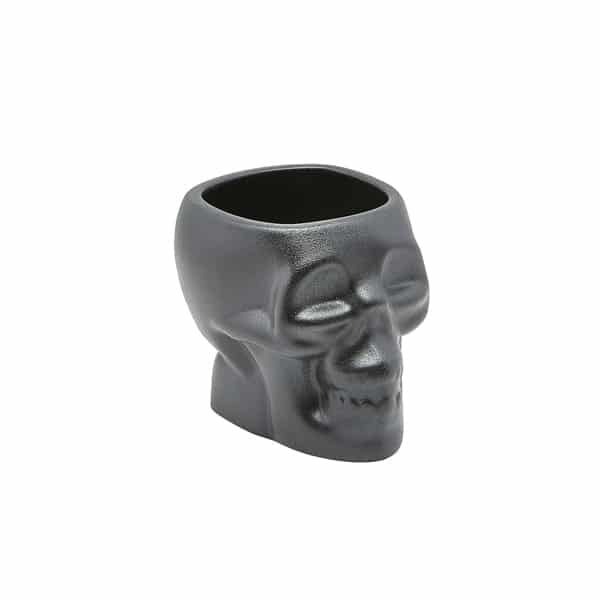 Genware Cast Iron Effect Skull Tiki Mug 80cl/ 28.15oz - Pack of 6