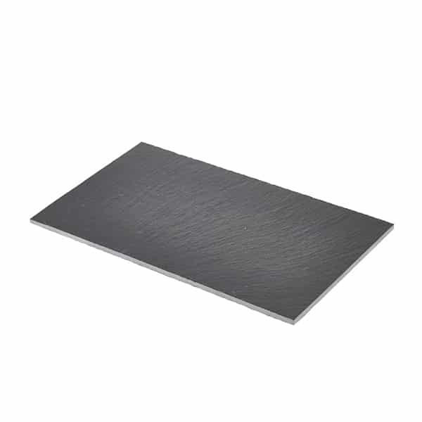 Genware Slate Platter 26.5x16cm GN 1/4 - Pack of 6 1 Genware Slate Platter 26.5x16cm GN 1/4 - Pack of 6