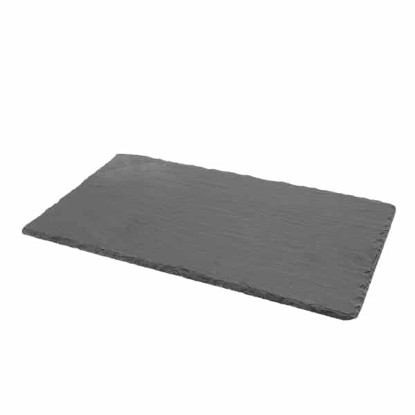 Genware Natural Edge Slate Platter 25 X 13cm - Pack of 6 1 Genware Natural Edge Slate Platter 25 X 13cm - Pack of 6