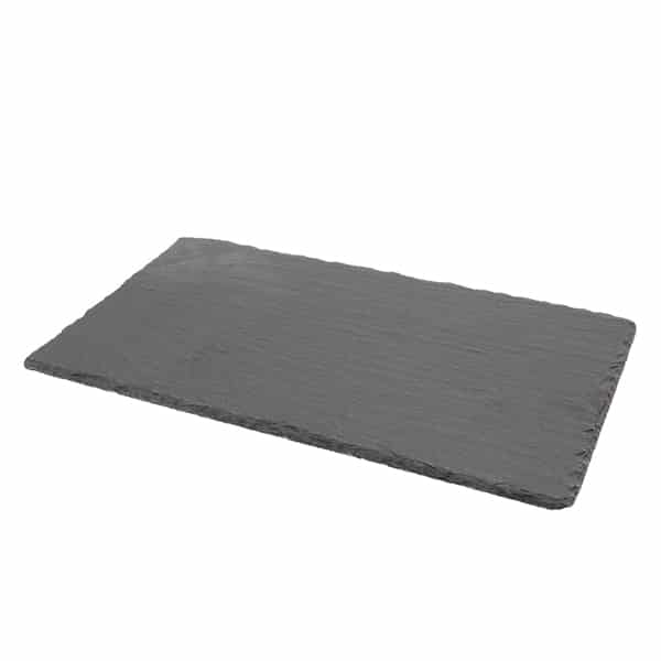 Genware Natural Slate Platter 32 X 18cm 1/3 GN - Pack of 6