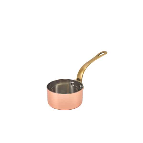 GenWare Mini Copper Sauce Pan 7 x 3.75cm - Pack of 6