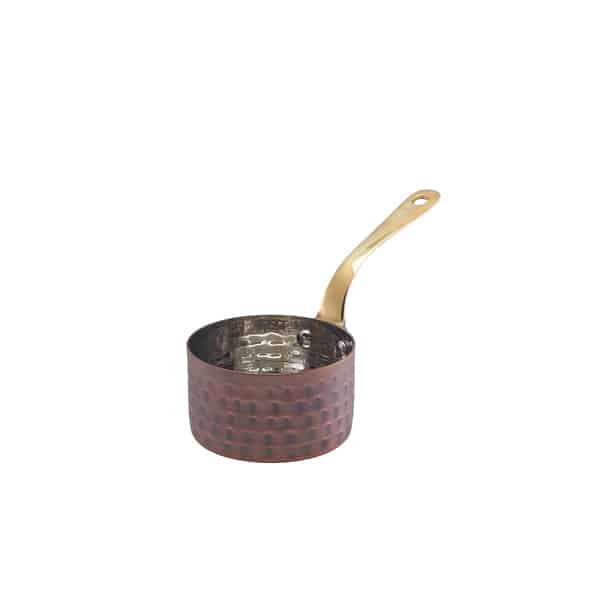 GenWare Antique Copper Mini Sauce Pan 7.8 x 4.5cm - Pack of 6