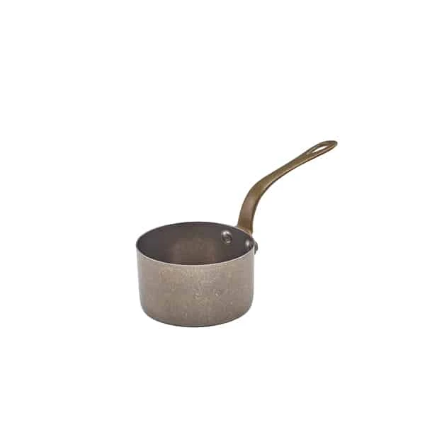 GenWare Vintage Steel Mini Sauce Pan 7.8 x 4.5cm - Pack of 6 1 GenWare Vintage Steel Mini Sauce Pan 7.8 x 4.5cm - Pack of 6