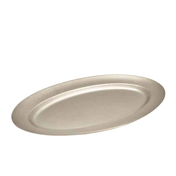 GenWare Vintage Steel Oval Platter 48cm 1 GenWare Vintage Steel Oval Platter 48cm