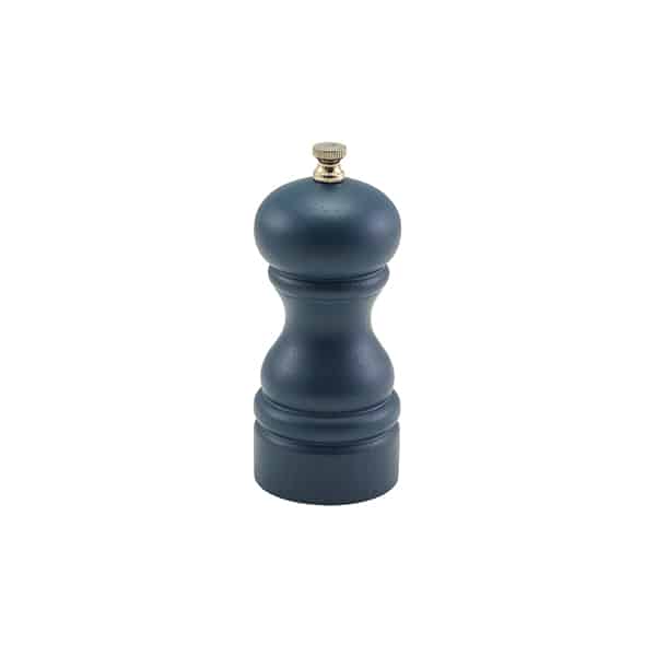 Blue Wooden Salt/ Pepper Grinder 13cm