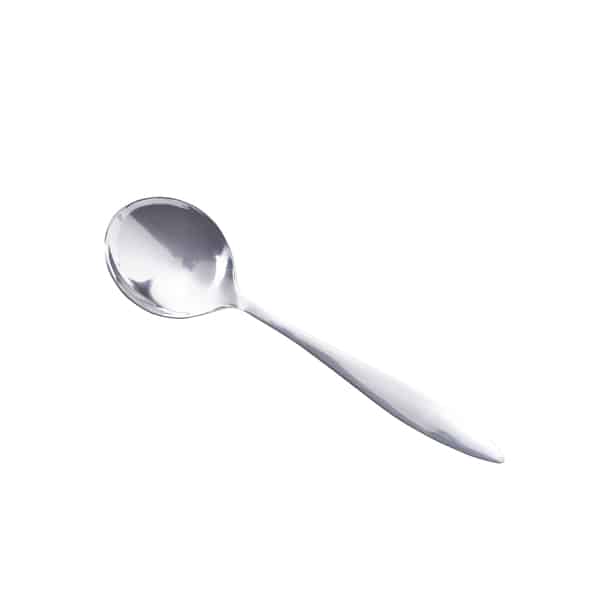Genware Teardrop Soup Spoon 18/0  - Pack of 12