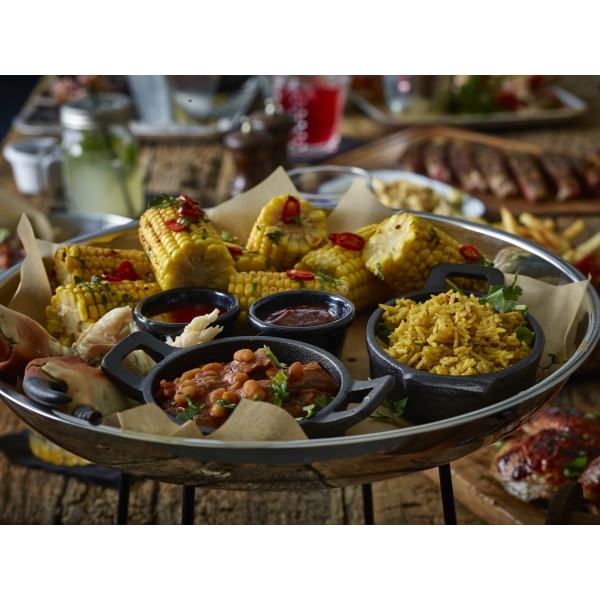 Stainless Steel Platter 14"/ 35cm 2 Stainless Steel Platter 14"/ 35cm - Image 2