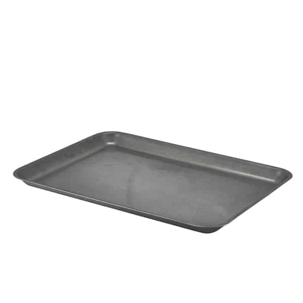 GenWare Vintage Steel Tray 37 x 26.5cm - Pack of 12 1 GenWare Vintage Steel Tray 37 x 26.5cm - Pack of 12