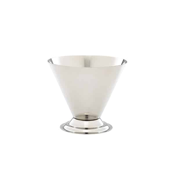 Stainless Steel Conical Sundae Cup - Pack of 12