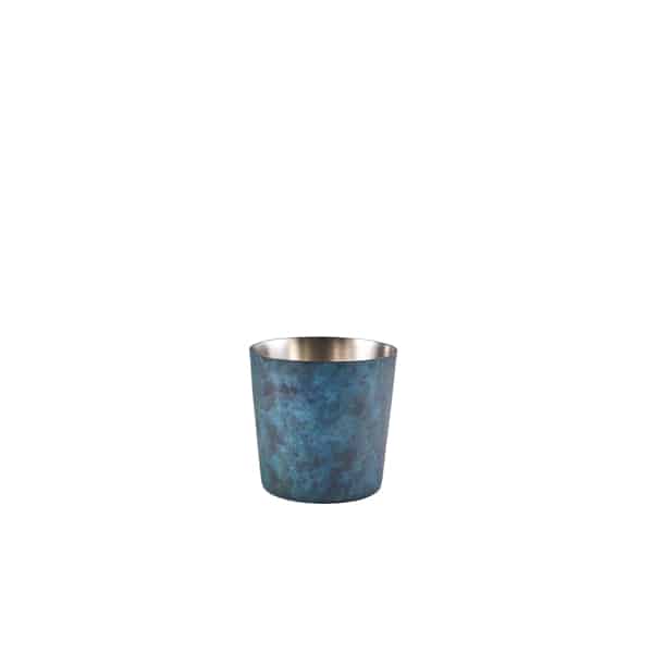 GenWare Patina Blue Serving Cup 8.5 x 8.5cm - Pack of 12