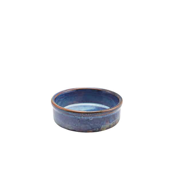 Terra Porcelain Aqua Blue Tapas Dish 10cm - Pack of 12