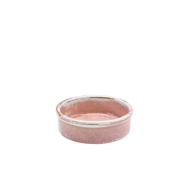 Terra Porcelain Rose Tapas Dish 10cm - Pack of 12