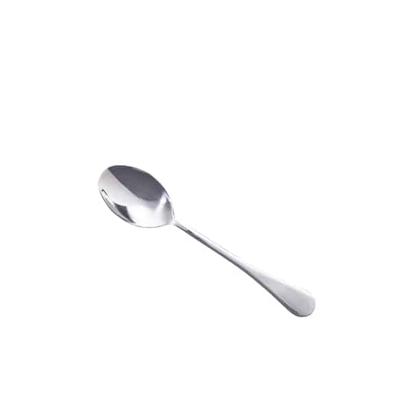 Genware Slim Tea Spoon 18/0  - Pack of 12