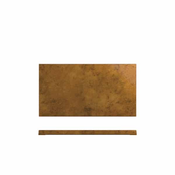 Copper Utah Melamine GN 1/3 Slab 32.5 x 17.6cm - Pack of 1