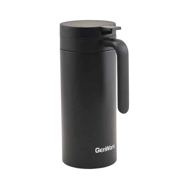 Slim Vacuum Jug 1L Matt Black 2 Slim Vacuum Jug 1L Matt Black - Image 2