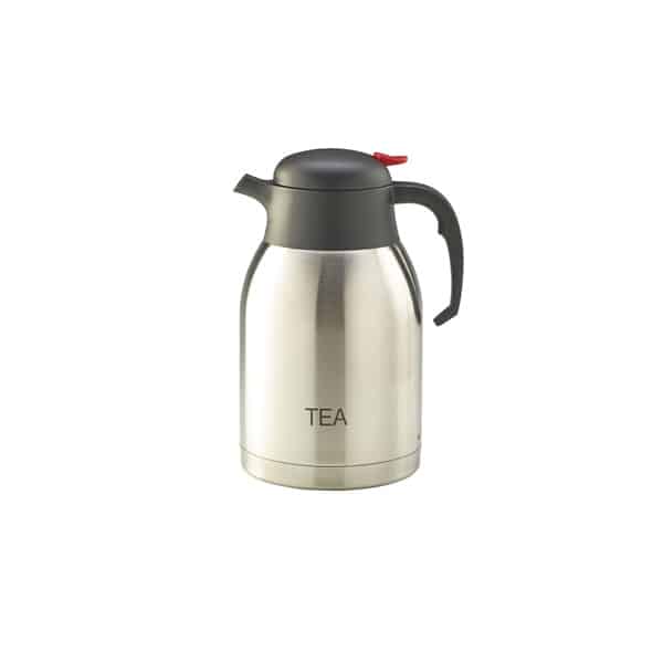Tea Inscribed St/St Vacuum Jug 2.0L