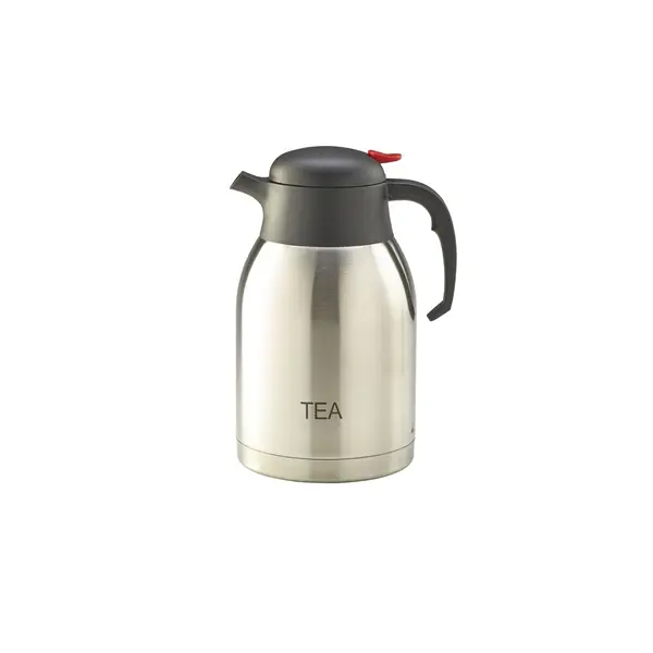 Tea Inscribed St/St Vacuum Jug 2.0L - Pack of 1 1 Tea Inscribed St/St Vacuum Jug 2.0L - Pack of 1