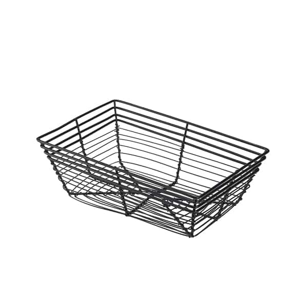 Wire Basket Rectangular 23 x 15 x 7.5cm - Pack of 6 1 Wire Basket Rectangular 23 x 15 x 7.5cm - Pack of 6