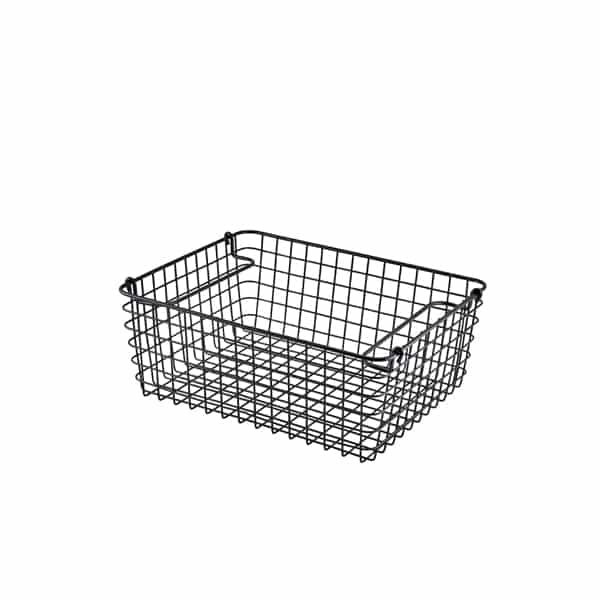 Black Wire Display Basket GN 1/2