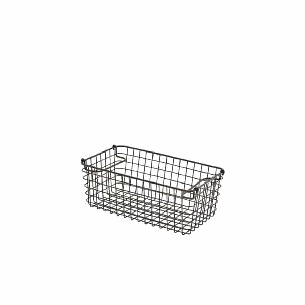 Black Wire Display Basket GN 1/3