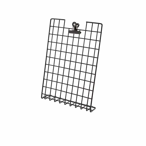 GenWare Black Wire A4 Menu Holder