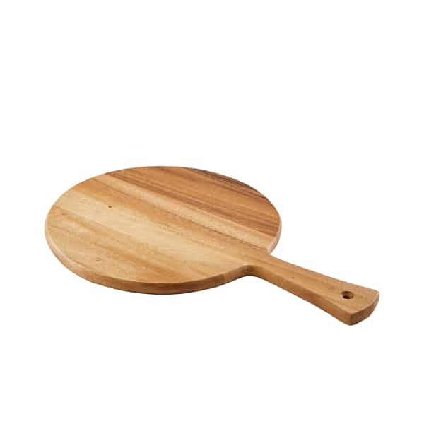 GenWare Acacia Wood Pizza Paddle 28cm Dia - Pack of 1