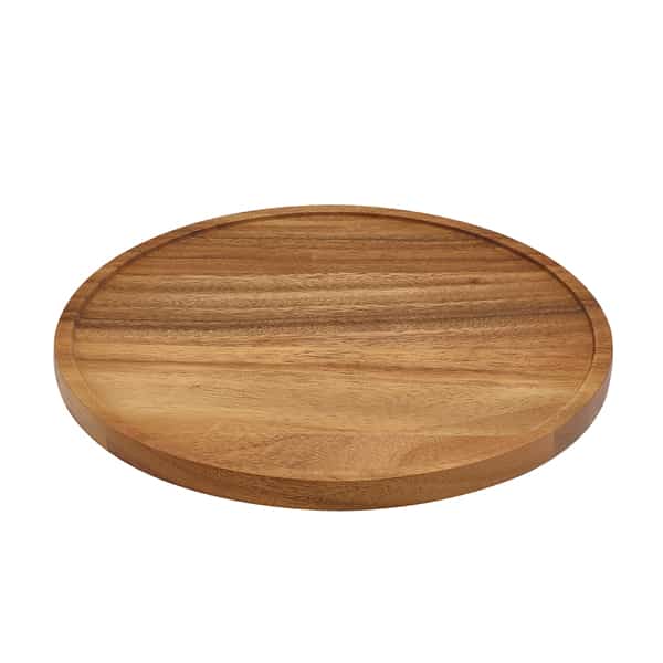 GenWare Acacia Wood Pizza Board 33cm 3 GenWare Acacia Wood Pizza Board 33cm - Image 3