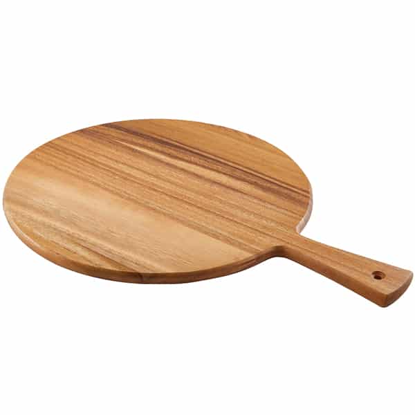 GenWare Acacia Wood Pizza Paddle 36cm Dia 1 GenWare Acacia Wood Pizza Paddle 36cm Dia