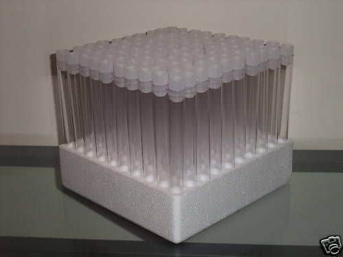 100 Test Tubes Rack Set
