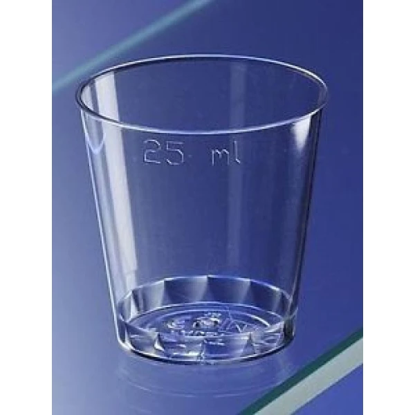 25ml Disposable Plastic Shot Glasses To Brim | We Can Source It